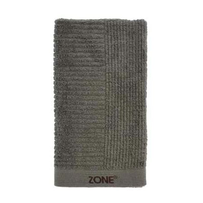 Se ZONE Denmark - Zone Classic Håndklæde 50 x 100 cm Olive green ✔ Kæmpe udvalg i ZONE Denmark ✔ Hurtig levering: 1 - 2 Hverdage samt billig fragt - Varenummer: RKTK-ZO26445 og barcode / Ean: '5722000264453 på lager - Udsalg på Spar op til 51% - Over 785 kendte brands på udsalg