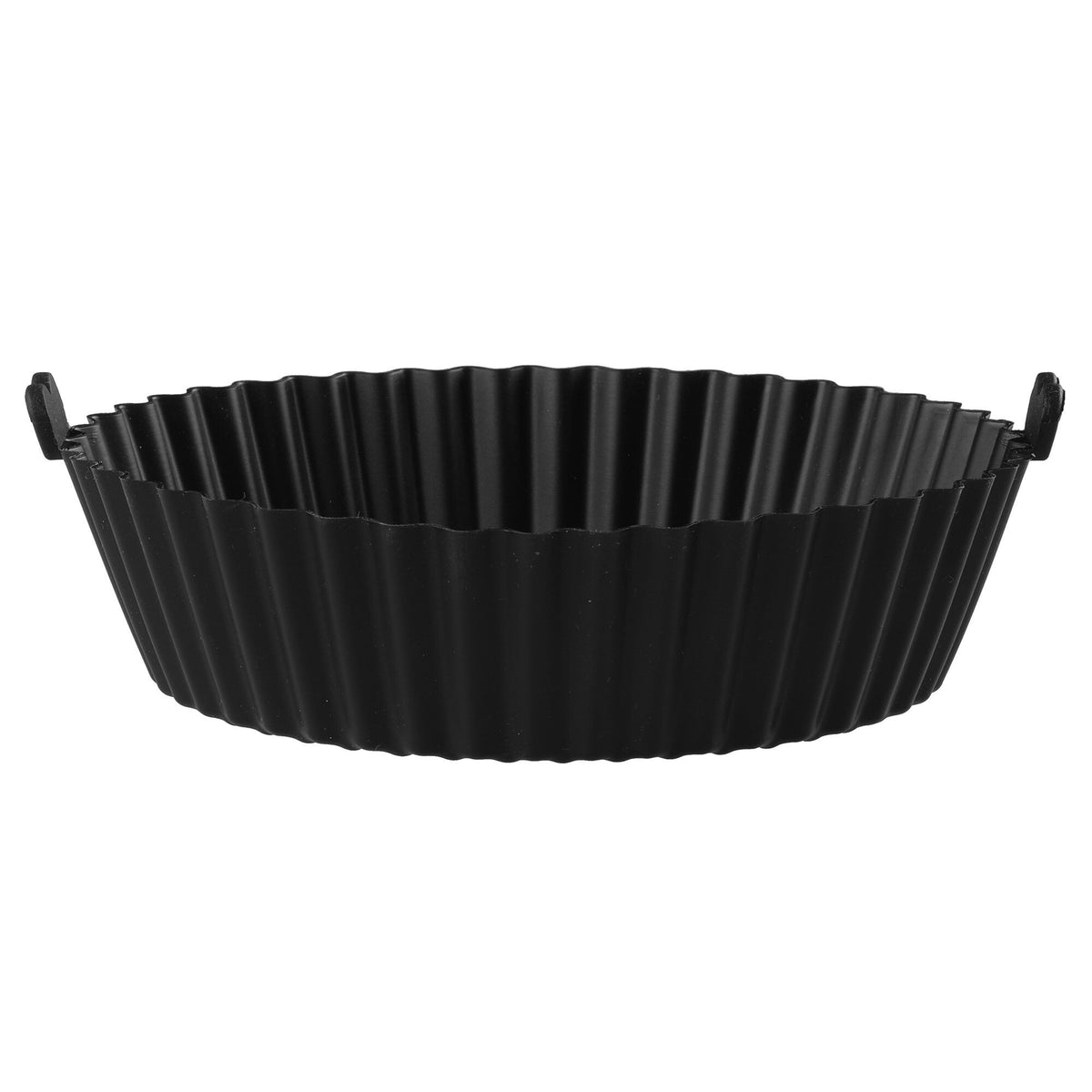 Sort Maku silikoneform til airfryer, 18,5 x 14,5 cm