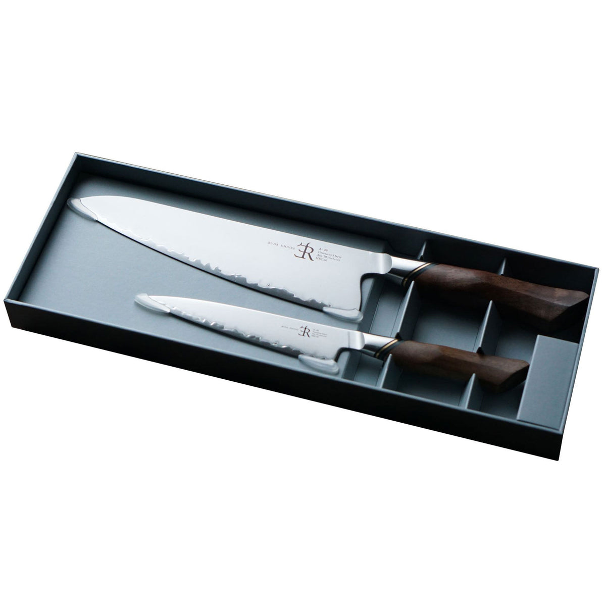 Ryda Knives A30 gavesæt med kokkekniv og universalkniv fra A-30-serien