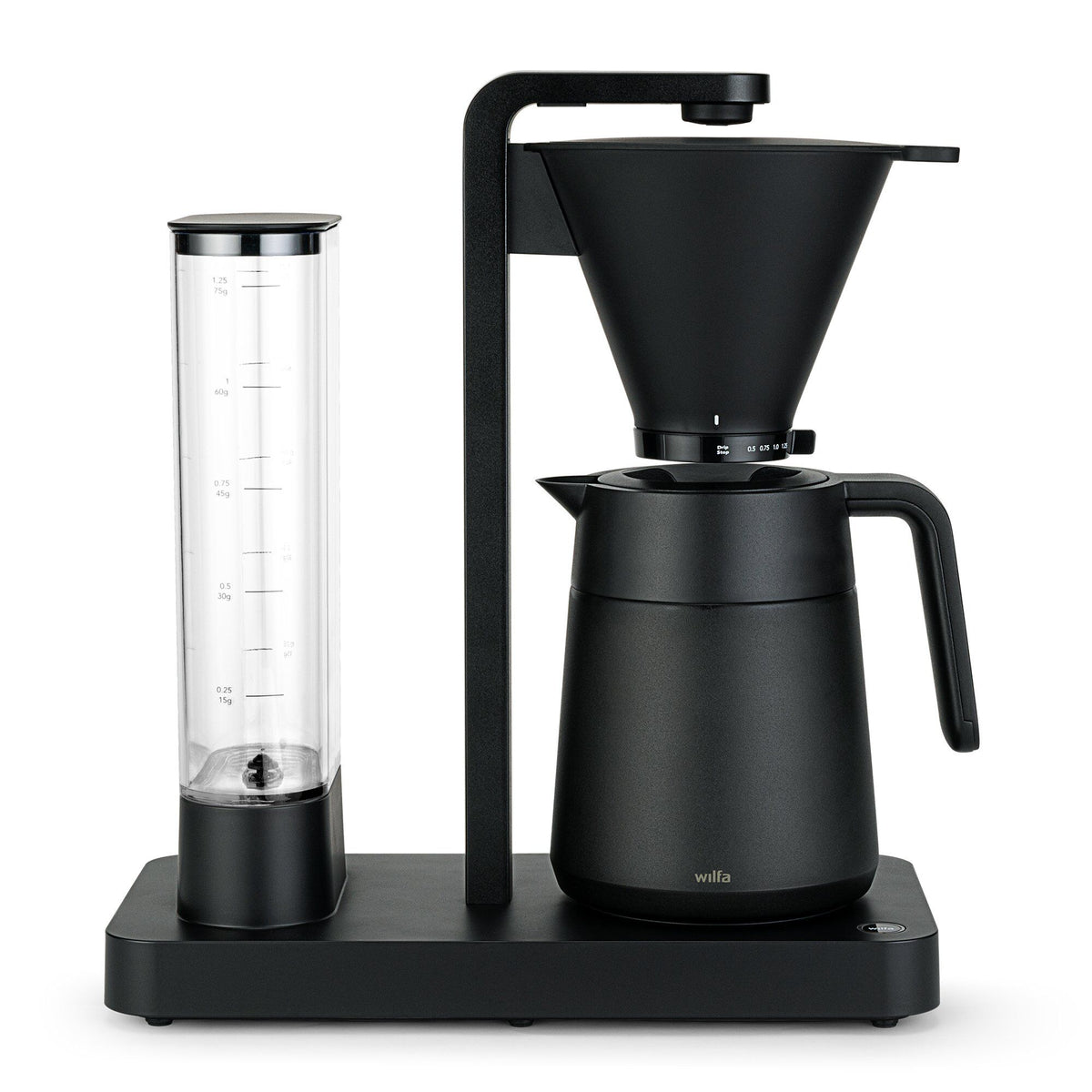 Wilfa CM9B-T125 termokaffemaskine i mat sort med termokande