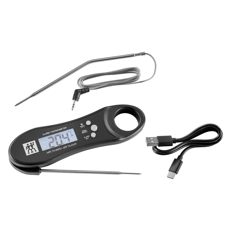 Se Zwilling BBQ+ digitalt termometer, sort ✔ Kæmpe udvalg i Zwilling ✔ Meget billig fragt og hurtig levering: 1 - 2 hverdage - Varenummer: KTO-1026120 og barcode / Ean: &