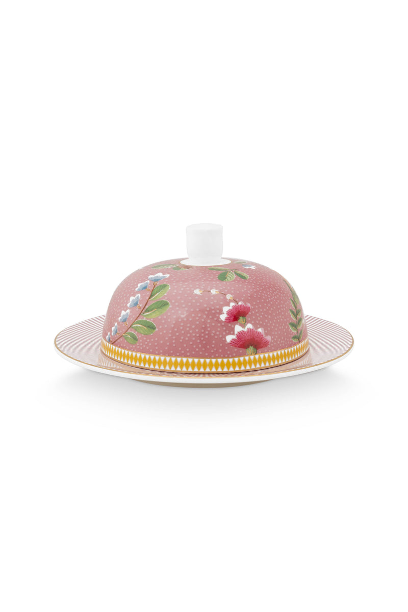 Se tilbud på Butter Dish Round La Majorelle Pink 17x8cm! Billigt udsalg på Pip Studio. Køb online nu! Hurtig levering, billig fragt. Varenummer: CADEC-51.018.147.