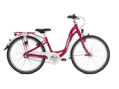 Se Puky - Skyride Classic - Børnecykel 24" - Alu - 3 gear - Berry ❤ Kæmpe udvalg i PUKY ❤ Hurtig levering: 1 - 2 Hverdage samt billig fragt - Varenummer: CKP-4015731048197 og barcode / Ean: '4015731048197 på lager - Udsalg på Børne- & juniorcykler Spar op til 61% - Over 360 kendte mærker på udsalg