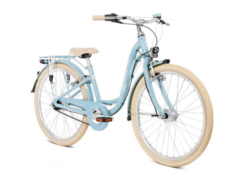 Se Puky - Skyride Classic - Børnecykel 24" - Alu - 7 gear - Retro blue ❤ Stort online udvalg i PUKY ❤ Hurtig levering: 1 - 2 Hverdage samt billig fragt ❤ Varenummer: CKP-4015731048203 og barcode / Ean: &