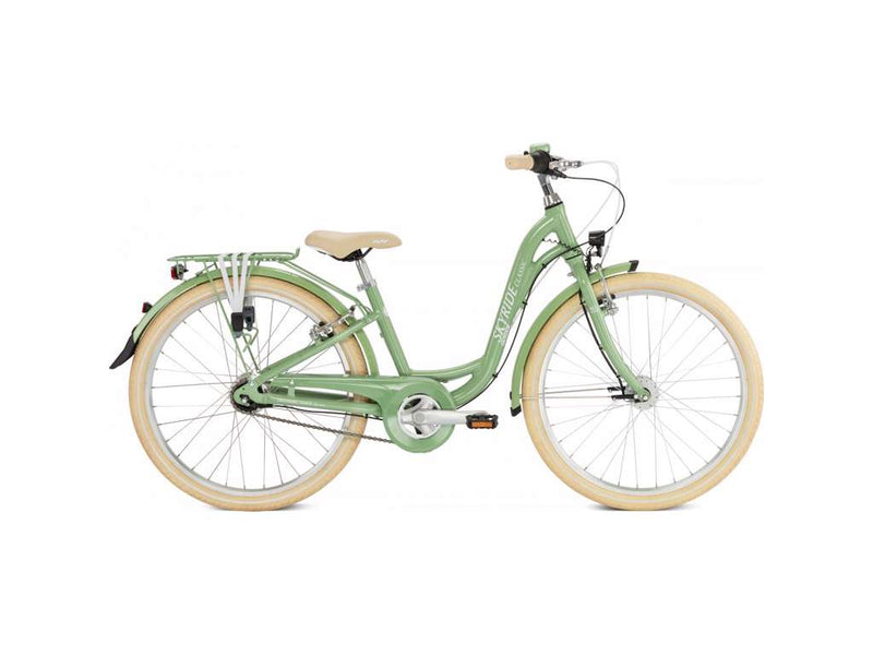 Se Puky - Skyride Classic - Børnecykel 24" - Alu - 7 gear - Retro green ❤ Stort online udvalg i PUKY ❤ Hurtig levering: 1 - 2 Hverdage samt billig fragt ❤ Varenummer: CKP-4015731048210 og barcode / Ean: &