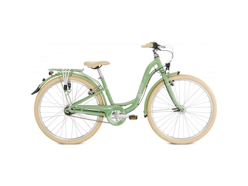 Se Puky - Skyride Classic - Børnecykel 26" - Alu - 7 gear - Retro green ❤ Kæmpe udvalg i PUKY ❤ Hurtig levering: 1 - 2 Hverdage samt billig fragt - Varenummer: CKP-4015731048753 og barcode / Ean: &