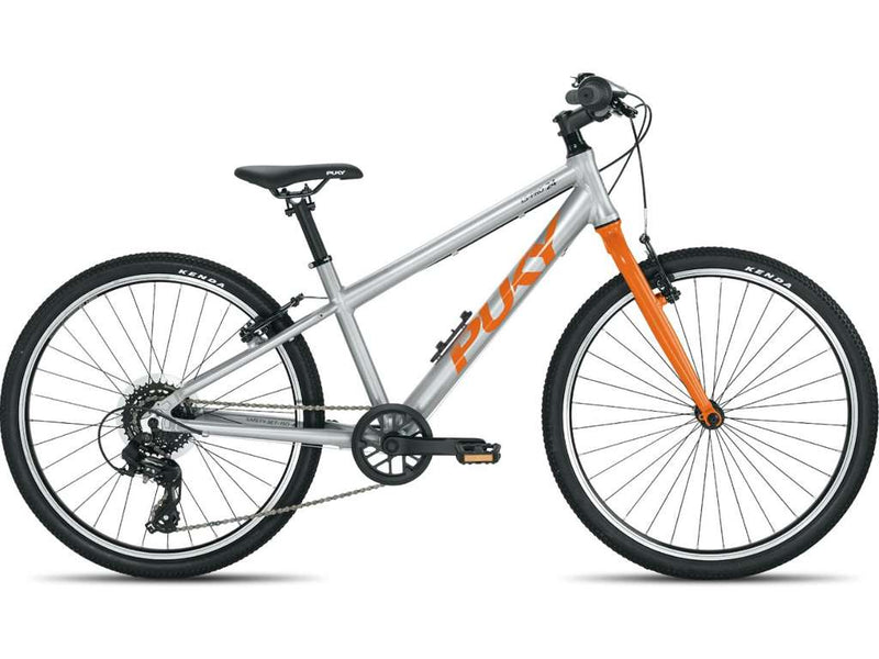 Se Puky LS-PRO - Børnecykel 24" med 8 gear - Alu - Sølv/orange ❤ Stort online udvalg i PUKY ❤ Hurtig levering: 1 - 2 Hverdage samt billig fragt ❤ Varenummer: CKP-4015731048760 og barcode / Ean: &