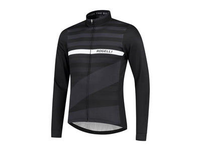 Se Rogelli Stripe - Cykeltrøje - Lange ærmer - Sort hvid - Str. M ❤ Kæmpe udvalg i Rogelli ❤ Hurtig levering: 1 - 2 Hverdage samt billig fragt - Varenummer: CKP-8720567001051 og barcode / Ean: '8720567001051 på lager - Udsalg på Cykeltrøjer Spar op til 62% - Over 400 kendte brands på udsalg
