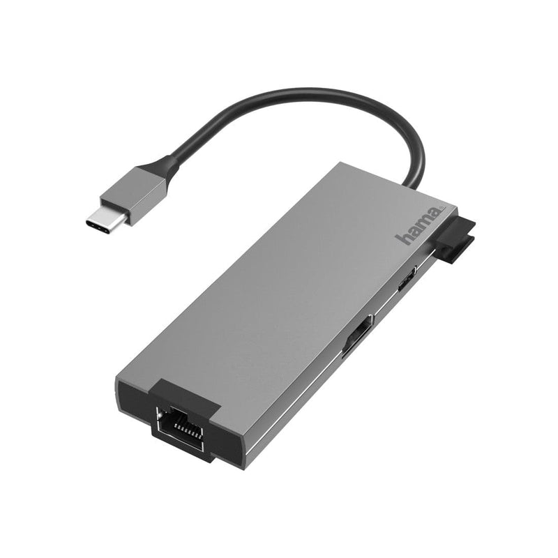 Se HAMA USB-C Multi adapter - 4x Porte HDMI/LAN/USB-A/USB-C ✔ Kæmpe udvalg i  Capida ✔ Hurtig levering: 1 - 2 Hverdage samt billig fragt - Varenummer: CPD-HA66200109 og barcode / Ean: &