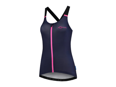 Se Rogelli Twist - Tank Top - Dame - Race Fit - Blå/Pink - Str. XS ❤ Stort online udvalg i Rogelli ❤ Hurtig levering: 1 - 2 Hverdage samt billig fragt ❤ Varenummer: CKP-8717849105750 og barcode / Ean: '8717849105750 på lager - Udsalg på Cykeltrøjer Spar op til 54% - Over 312 kendte brands på udsalg