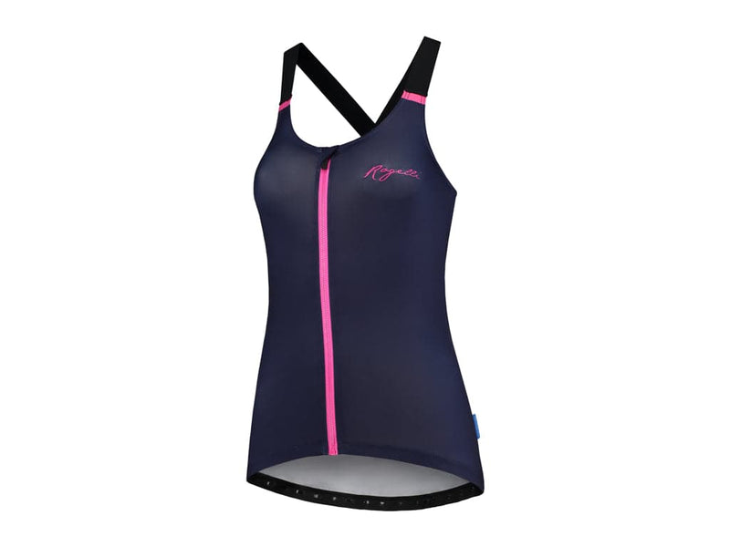 Se Rogelli Twist - Tank Top - Dame - Race Fit - Blå/Pink - Str. XL ❤ Stort online udvalg i Rogelli ❤ Hurtig levering: 1 - 2 Hverdage samt billig fragt ❤ Varenummer: CKP-8717849105743 og barcode / Ean: &