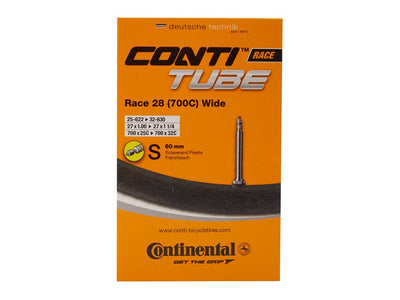 Se Continental Race 28 Wide - Cykelslange - Str. 700x25-32c - 60 mm racerventil ❤ Kæmpe udvalg i Continental ❤ Hurtig levering: 1 - 2 Hverdage samt billig fragt - Varenummer: CKP-4019238556865 og barcode / Ean: '4019238556865 på lager - Udsalg på Slanger Spar op til 61% - Over 350 kendte brands på udsalg