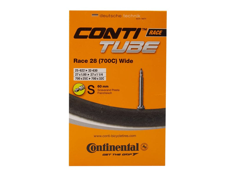 Se Continental Race 28 Wide - Cykelslange - Str. 700x25-32c - 60 mm racerventil ❤ Kæmpe udvalg i Continental ❤ Hurtig levering: 1 - 2 Hverdage samt billig fragt - Varenummer: CKP-4019238556865 og barcode / Ean: &