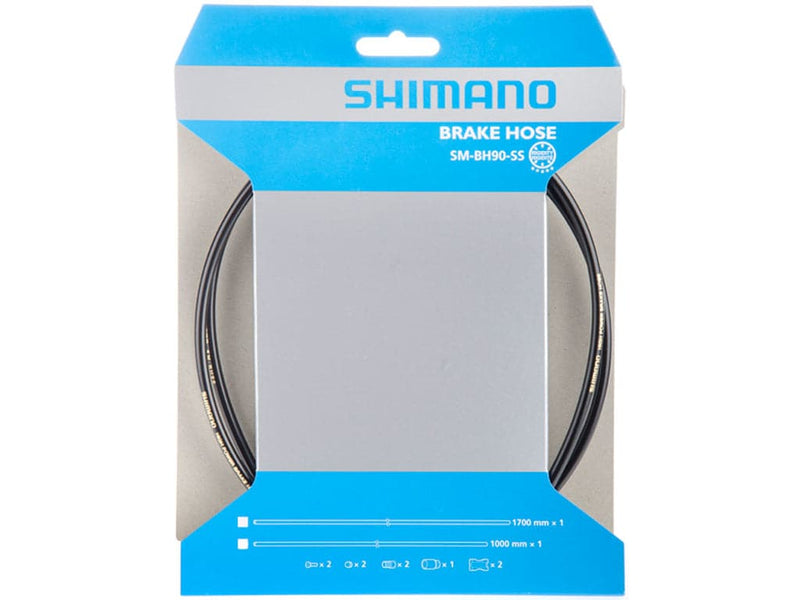 Se Shimano Bremseslange model SM-BH90-SS 1000mm Sort ❤ Kæmpe udvalg i Shimano ❤ Hurtig levering: 1 - 2 Hverdage samt billig fragt - Varenummer: CKP-4524667721017 og barcode / Ean: &