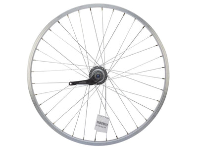 Se Contec 24" baghjul - Aluminiumsfælg - 19-507 - Shimano Nexus 3 gear - Sølv ❤ Kæmpe udvalg i Contec ❤ Hurtig levering: 1 - 2 Hverdage samt billig fragt - Varenummer: CKP-4250311330235 og barcode / Ean: '4250311330235 på lager - Udsalg på Hjul & hjulsæt Spar op til 65% - Over 412 kendte brands på udsalg