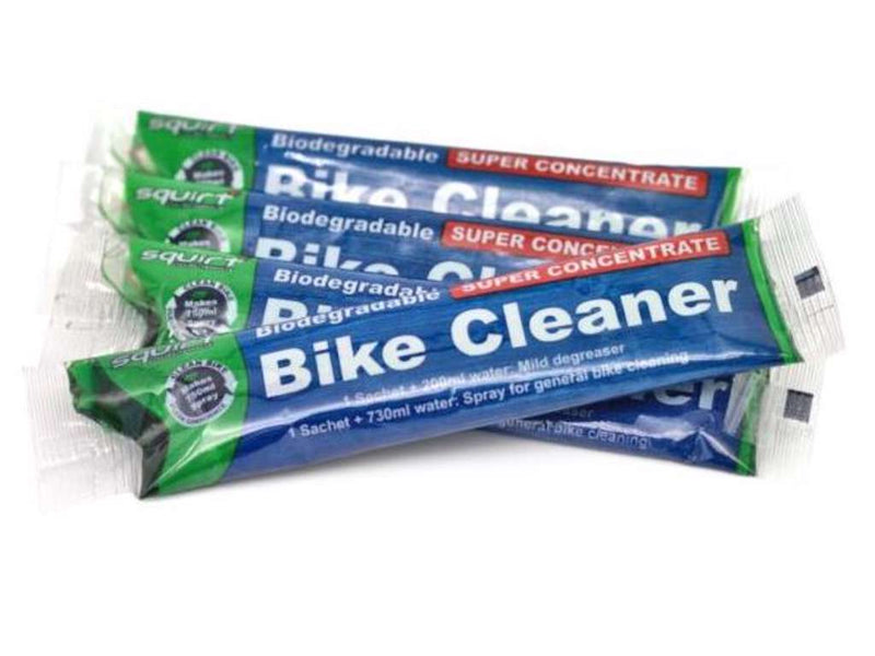 Se Bio Bike Cleaner koncentrat 1:25 - 10 Stk Breve ✔ Kæmpe udvalg i  Squirt ✔ Hurtig levering: 1 - 2 Hverdage samt billig fragt - Varenummer: CKP-6009685090614 og barcode / Ean: &