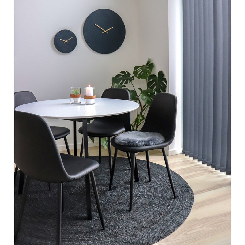 Se Stockholm Spisebordsstol - 2 stk. i sort kunstlæder med sorte ben HN1225 ❤ Stort online udvalg i House Nordic ❤ Hurtig levering: 1 - 2 Hverdage samt billig fragt ❤ Varenummer: BGH-41240568037527 og barcode / Ean: &