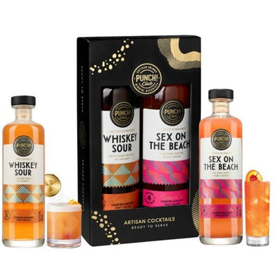 Se Punch Club Martini Whiskey Sour & Sex On The Beach Gaveæske 2 x Fl 50 ❤ Kæmpe udvalg i Punch Club ❤ Hurtig levering: 1 - 2 Hverdage samt billig fragt - Varenummer: BAR-714312 og barcode / Ean: '5711155905304 på lager - Udsalg på Spar op til 56% - Over 454 design mærker på udsalg