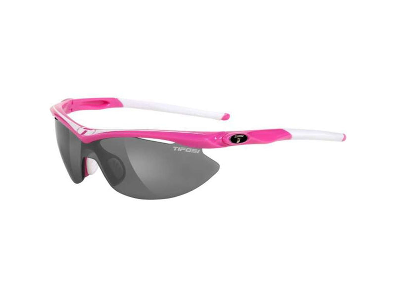 Se Tifosi Slip Cykelbrille - 3 Linser Smoke/Clear/AC Rød - Pink ❤ Stort online udvalg i Tifosi ❤ Hurtig levering: 1 - 2 Hverdage samt billig fragt - Varenummer: CKP-874444004500 og barcode / Ean: &