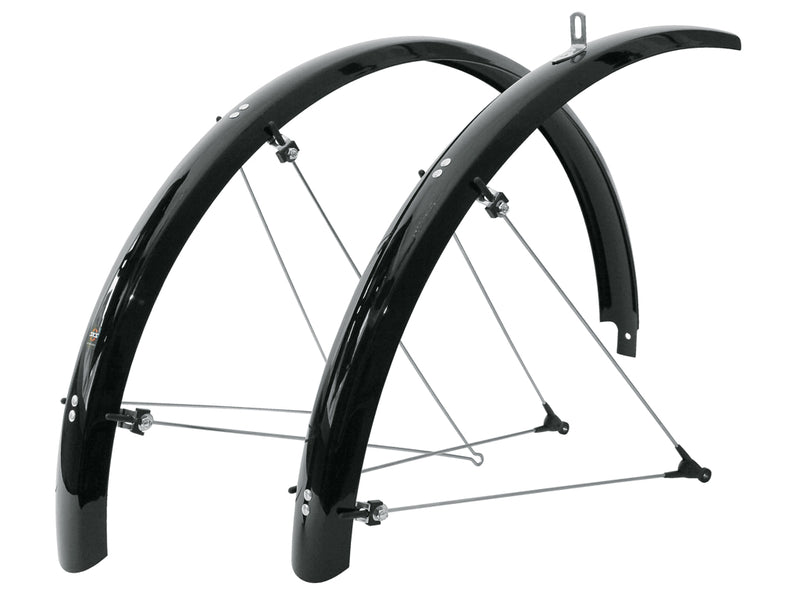 Se SKS Skærmsæt Bluemels 700c x 35 mm - sort - Olympic Racer - inkl. stivere ❤ Stort online udvalg i SKS ❤ Hurtig levering: 1 - 2 Hverdage samt billig fragt ❤ Varenummer: CKP-4002556191160 og barcode / Ean: på lager - Udsalg på Skærme & kædeskærme Spar op til 65% - Over 350 kendte brands på udsalg