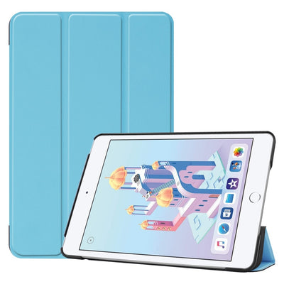 Se iPad mini 5 (2019) / mini 4 - Læder Tri-Fold cover / taske - Lyseblå ✔ Kæmpe udvalg i Capida ✔ Hurtig levering: 1 - 2 Hverdage samt billig fragt - Varenummer: CPD-V33101115540H og barcode / Ean: 101115540H på lager - Udsalg på Tablets tilbehør Spar op til 55% - Over 412 kendte brands på udsalg