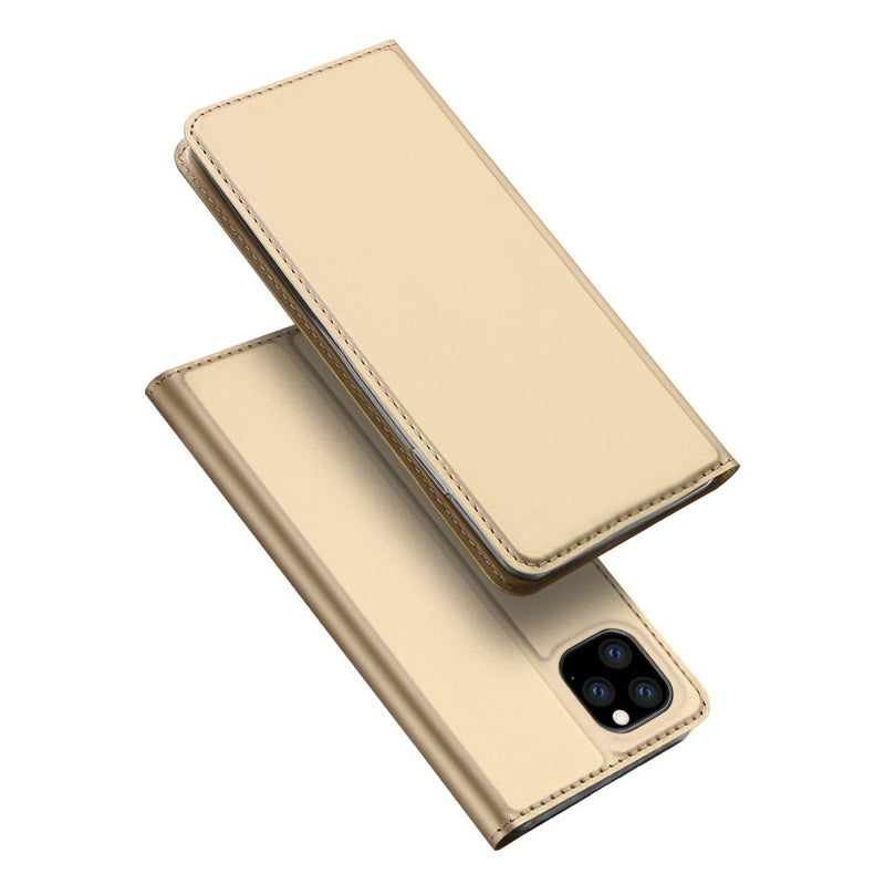 Se iPhone 11 Pro Max - DUX DUCIS skin pro læder cover - Guld ❤ Kæmpe udvalg i DUX DUCIS ❤ Hurtig levering: 1 - 2 Hverdage samt billig fragt - Varenummer: CPD-DU3075678 og barcode / Ean: &