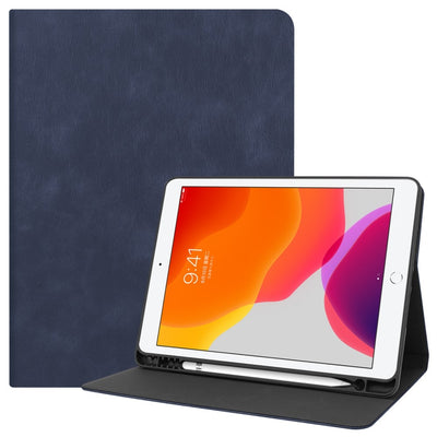 Se iPad 10.2 (2019/2020/2021 ) - Læder cover / taske med holder til Touch Pen - Mørkeblå ✔ Kæmpe udvalg i Capida ✔ Hurtig levering: 1 - 2 Hverdage samt billig fragt - Varenummer: CPD-V33101118906B og barcode / Ean: 101118906B på lager - Udsalg på Tablets tilbehør Spar op til 63% - Over 360 kendte mærker på udsalg