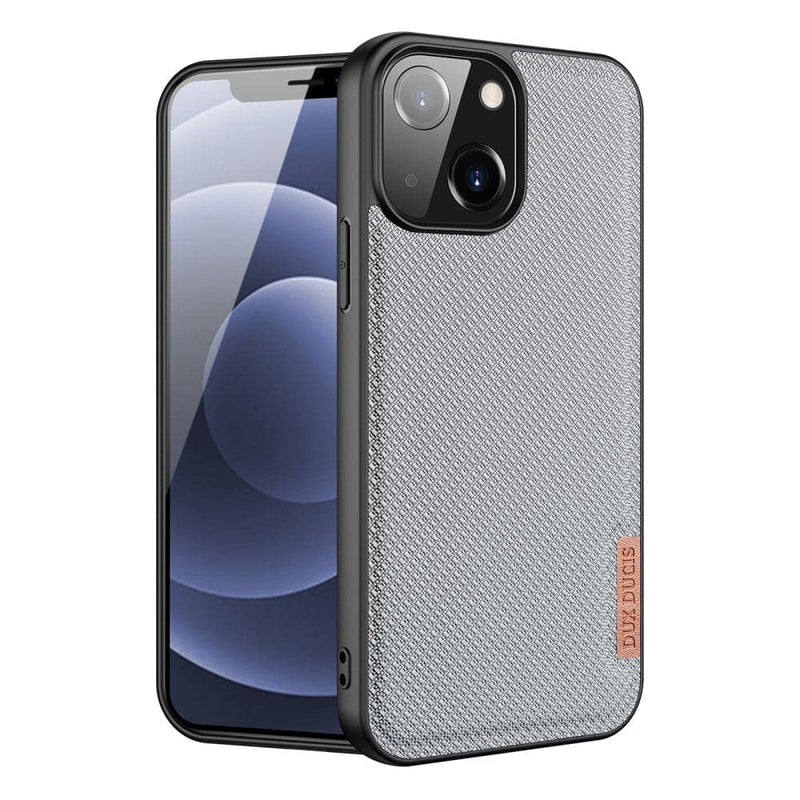Se iPhone 13 mini - DUX DUCIS Fino Hybrid cover - Tekstil Design - Krystal Blå ❤ Kæmpe udvalg i DUX DUCIS ❤ Hurtig levering: 1 - 2 Hverdage samt billig fragt - Varenummer: CPD-DU3047057 og barcode / Ean: &