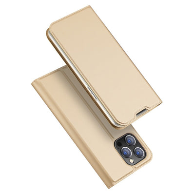 Se iPhone 14 Pro - DUX DUCIS skin pro læder cover - Guld ❤ Kæmpe udvalg i DUX DUCIS ❤ Hurtig levering: 1 - 2 Hverdage samt billig fragt - Varenummer: CPD-DU3035146 og barcode / Ean: '6934913035146 på lager - Udsalg på Mobil tilbehør Spar op til 54% - Over 434 design brands på udsalg