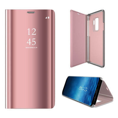 Se Samsung Galaxy S9 Plus - Clear View læder cover - Rosa guld ❤ Stort online udvalg i Capida ❤ Hurtig levering: 1 - 2 Hverdage samt billig fragt - Varenummer: CPD-V33101210869C og barcode / Ean: på lager - Udsalg på Mobil tilbehør Spar op til 67% - Over 350 kendte brands på udsalg