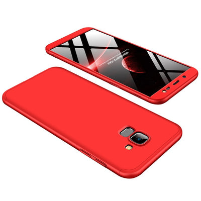 Se Samsung Galaxy J6 (2018) - GKK Hardcover m/aftagelig design - Rød ❤ Kæmpe udvalg i Capida ❤ Hurtig levering: 1 - 2 Hverdage samt billig fragt - Varenummer: CPD-V33101213483F og barcode / Ean: 101213483F på lager - Udsalg på Mobil tilbehør Spar op til 61% - Over 434 design brands på udsalg