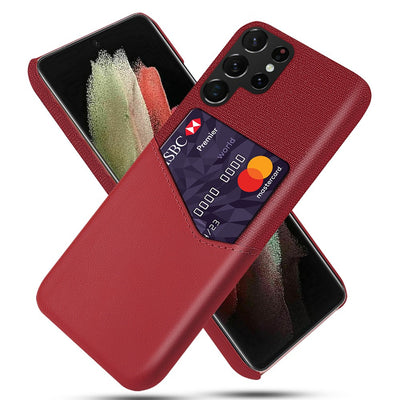 Se Samsung Galaxy S22 Ultra 5G - KSQ læder Hardcover m/kortholder - Rød ❤ Kæmpe udvalg i Capida ❤ Hurtig levering: 1 - 2 Hverdage samt billig fragt - Varenummer: CPD-V33101240300C og barcode / Ean: 101240300C på lager - Udsalg på Mobil tilbehør Spar op til 61% - Over 324 kendte brands på udsalg