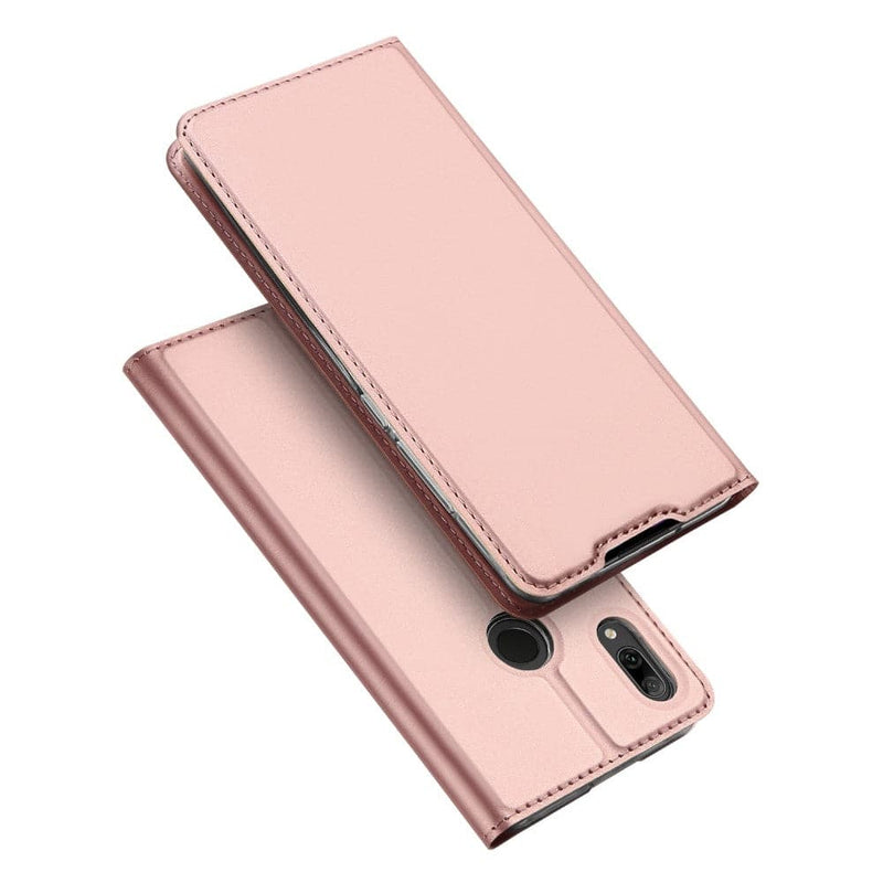 Se Huawei P Smart (2019) - DUX DUCIS skin pro læder cover - Rosa ❤ Kæmpe udvalg i DUX DUCIS ❤ Hurtig levering: 1 - 2 Hverdage samt billig fragt - Varenummer: CPD-DU13082805 og barcode / Ean: &