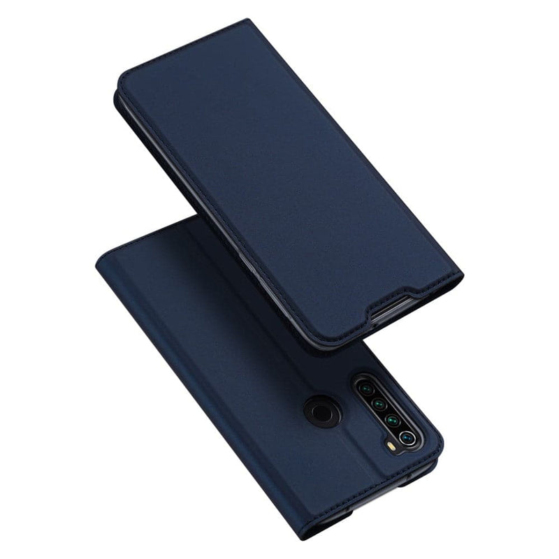 Se Xiaomi Redmi Note 8T - DUX DUCIS skin pro læder cover - Blå ❤ Kæmpe udvalg i DUX DUCIS ❤ Hurtig levering: 1 - 2 Hverdage samt billig fragt - Varenummer: CPD-DU3068052 og barcode / Ean: &