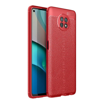 Se Xiaomi Redmi Note 9 5G / Note 9T 5G - Gummi cover - Læder Design - Rød ❤ Kæmpe udvalg i Capida ❤ Hurtig levering: 1 - 2 Hverdage samt billig fragt - Varenummer: CPD-V33101909126B og barcode / Ean: 101909126B på lager - Udsalg på Mobil tilbehør Spar op til 62% - Over 434 design brands på udsalg