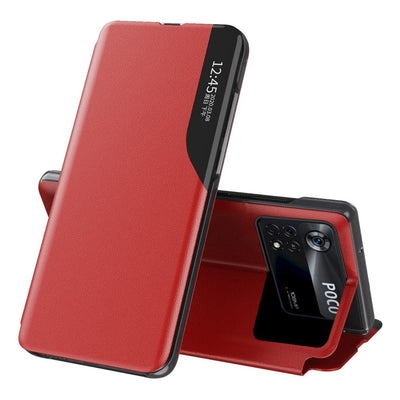 Se Xiaomi Poco M4 Pro 4G - View Window læder cover - Rød ❤ Kæmpe udvalg i Capida ❤ Hurtig levering: 1 - 2 Hverdage samt billig fragt - Varenummer: CPD-V33101915293B og barcode / Ean: 101915293B på lager - Udsalg på Mobil tilbehør Spar op til 67% - Over 424 kendte brands på udsalg