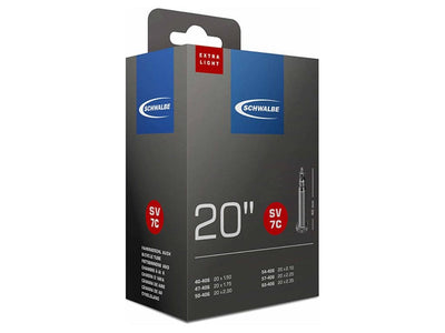 Se Schwalbe slange 20 x 1,50-2,50 X-Light med 40mm lang racerventil SV7c ✔ Kæmpe udvalg i  Schwalbe ✔ Hurtig levering: 1 - 2 Hverdage samt billig fragt - Varenummer: CKP-4026495450522 og barcode / Ean: '4026495450522 på lager - Udsalg på Slanger Spar op til 58% - Over 1454 kendte mærker på udsalg