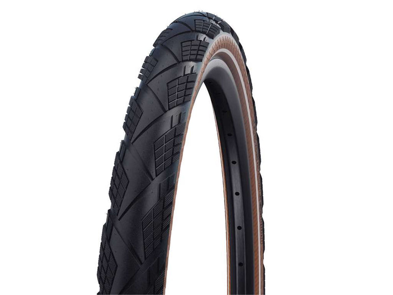 Se Schwalbe Marathon Efficiency Evo - Addix V-Guard - Foldedæk - 27,5x2,35 (60-584) - Transp. refleks ❤ Kæmpe udvalg i Schwalbe ❤ Hurtig levering: 1 - 2 Hverdage samt billig fragt - Varenummer: CKP-4026495910675 og barcode / Ean: &