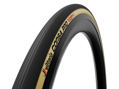 Se Vittoria Corsa Pro - Road foldedæk tubeless - 700x28c (28-622) - Sort/Brun ❤ Stort online udvalg i Vittoria ❤ Hurtig levering: 1 - 2 Hverdage samt billig fragt ❤ Varenummer: CKP-8022530426770 og barcode / Ean: '8022530426770 på lager - Udsalg på Cykeldæk Spar op til 62% - Over 322 kendte brands på udsalg