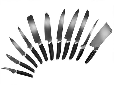 ONYX COOKWARE KITCHEN KNIFE SETS 11 dele komplet knivsæt ❤ Se vores kæmpe udvalg i Knivsæt