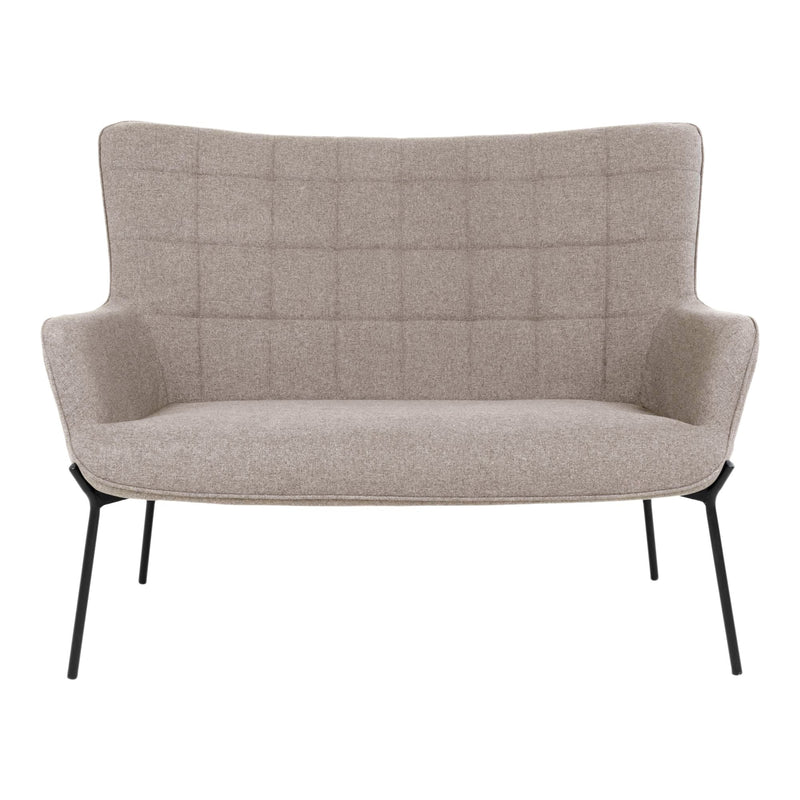 Se Glasgow Sofa - 2 Personers Sofa, Stone Med Sorte Ben, Hn1231 ❤ Stort online udvalg i HouseNordic ❤ Hurtig levering: 1 - 2 Hverdage samt billig fragt ❤ Varenummer: BBM-47518594826517 og barcode / Ean: &