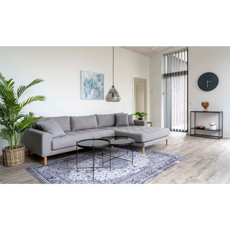 Se Lido Lounge Sofa højrevendt i lysegrå med fire puder HN1001 ❤ Stort online udvalg i House Nordic ❤ Hurtig levering: 1 - 2 Hverdage samt billig fragt ❤ Varenummer: BGH-42001763795196 og barcode / Ean: &
