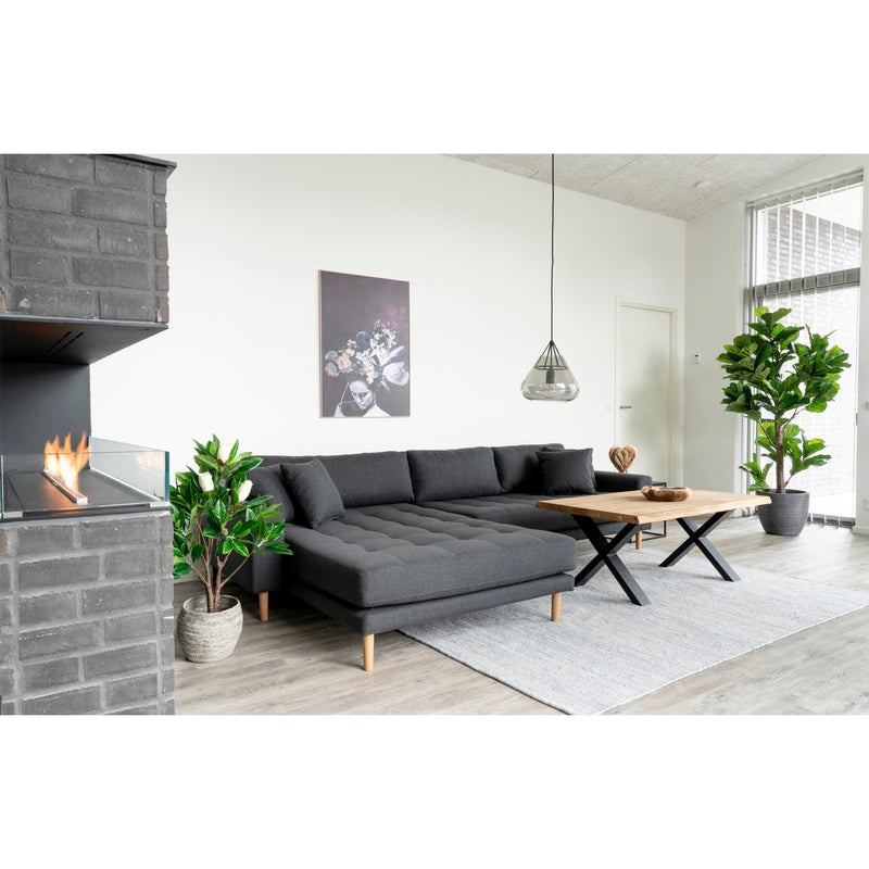Se Lido Lounge Sofa venstrevendt i mørkegrå med fire puder HN1002 ❤ Stort online udvalg i House Nordic ❤ Hurtig levering: 1 - 2 Hverdage samt billig fragt ❤ Varenummer: BGH-42001765204220 og barcode / Ean: &