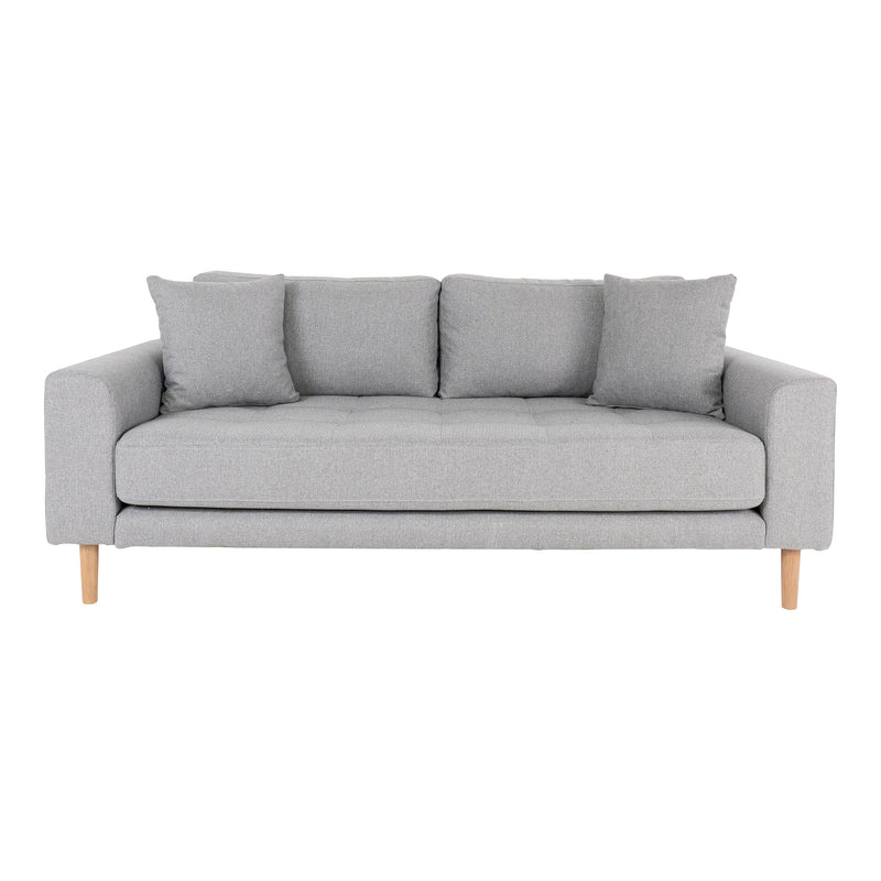 Se Lido 2,5 Personers Sofa - 2,5 Personers Sofa, Lysegrå Med Fire Puder Og Natur Træben, Hn1001 - Erstates Af 1301800 ❤ Stort online udvalg i HouseNordic ❤ Hurtig levering: 1 - 2 Hverdage samt billig fragt ❤ Varenummer: BBM-45560834457877 og barcode / Ean: &