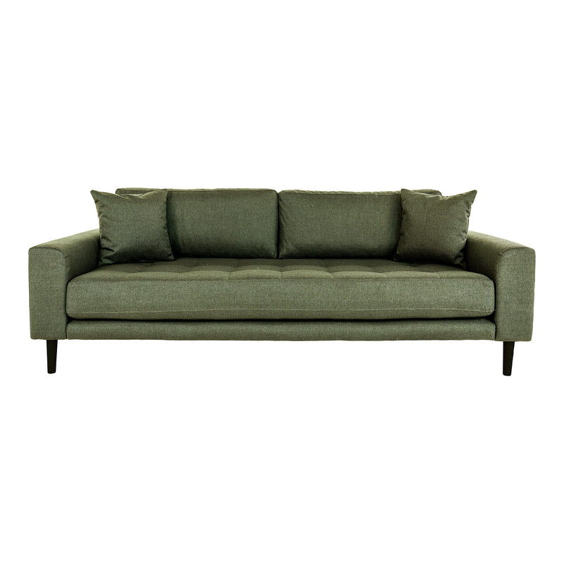 Se Lido 3 Personers Sofa - 3 Personers Sofa, Olivengrøn Med To Puder Og Sorte Træbnen, Hn1020 ❤ Stort online udvalg i HouseNordic ❤ Hurtig levering: 1 - 2 Hverdage samt billig fragt ❤ Varenummer: BBM-45560845664533 og barcode / Ean: &