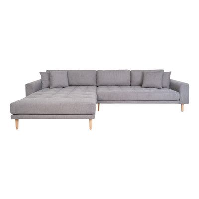 Se Lido Lounge Sofa - Lounge Sofa, Venstrevendt I Lysegrå Med Fire Puder Og Natur Træben, Hn1040 ❤ Stort online udvalg i HouseNordic ❤ Hurtig levering: 1 - 2 Hverdage samt billig fragt ❤ Varenummer: BBM-45560855658773 og barcode / Ean: '5713917025985 på lager - Udsalg på Chaiselongsofaer, Nyheder, Populære produkter Spar op til 54% - Over 857 kendte brands på udsalg