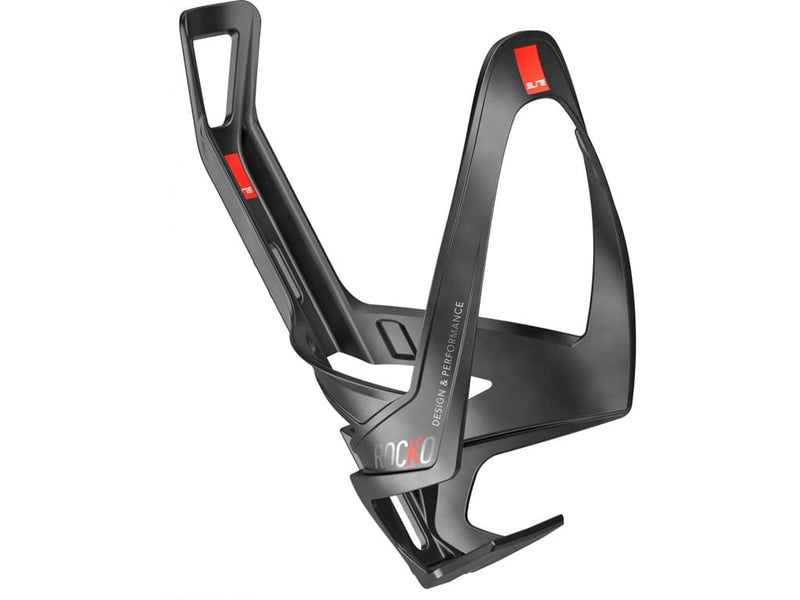 Se Elite Rocko Carbon - Flaskeholder - Med mat rød grafik ❤ Kæmpe udvalg i Elite ❤ Hurtig levering: 1 - 2 Hverdage samt billig fragt - Varenummer: CKP-8020775029787 og barcode / Ean: &