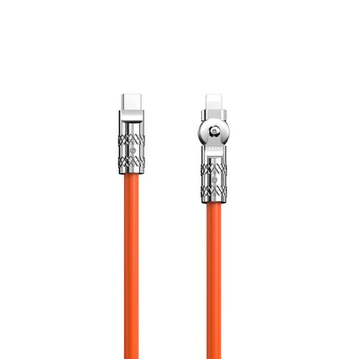 Se Dudao USB-C til Lightning 30W roterbar kabel - 1m - Orange ❤ Stort online udvalg i Apple ❤ Hurtig levering: 1 - 2 Hverdage samt billig fragt - Varenummer: CPD-HT11149814 og barcode / Ean: '6973687248406 på lager - Udsalg på Mobil tilbehør Spar op til 62% - Over 454 design brands på udsalg