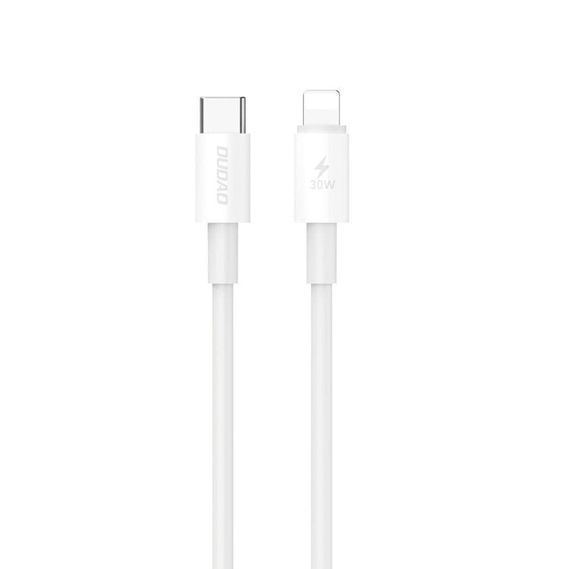 Se Dudao USB-C til Lightning 30W kabel - 1m - Hvid ❤ Stort online udvalg i Apple ❤ Hurtig levering: 1 - 2 Hverdage samt billig fragt - Varenummer: CPD-HT11149818 og barcode / Ean: &