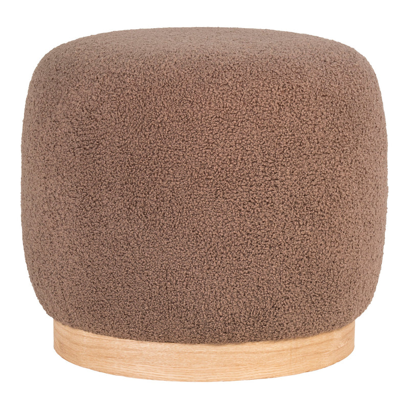 Se Belfort Puf - Puf I Bouclé, Brun, Ø44,5X40 Cm ❤ Stort online udvalg i HouseNordic ❤ Hurtig levering: 1 - 2 Hverdage samt billig fragt ❤ Varenummer: BBM-45559108043029 og barcode / Ean: &